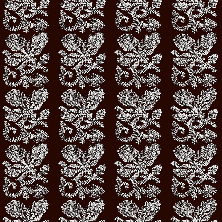 Camino Chocolate by Gaston Y Daniela Fabric LORENZO CASTILLO V COTTON - 61%;LINEN - 39% Spain MEDIUM Horizontal: 7 and Vertical: 6.6 54 - Fabric Carolina -