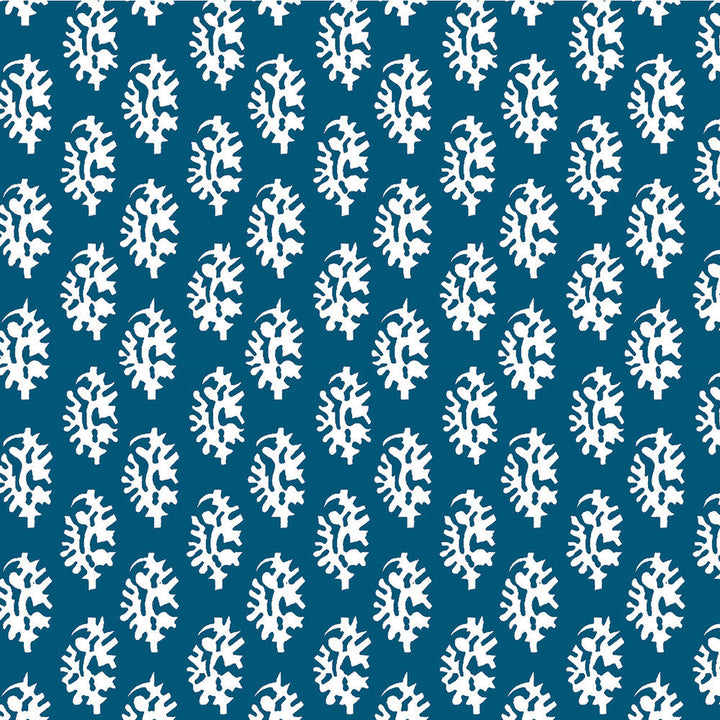 Seijo Azul by Gaston Y Daniela Designer Fabric LORENZO CASTILLO V COTTON - 61%;LINEN - 39% Spain MEDIUM Horizontal: 13.19 and Vertical: 3.7 54 - Swanky Fabrics -