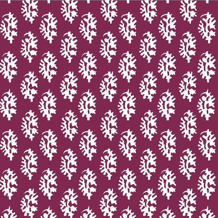 Seijo Burdeos by Gaston Y Daniela Fabric LORENZO CASTILLO V COTTON - 61%;LINEN - 39% Spain MEDIUM Horizontal: 13.19 and Vertical: 3.7 54 - Fabric Carolina -