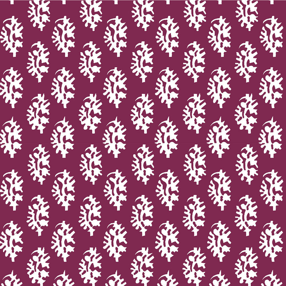 Seijo Burdeos by Gaston Y Daniela Fabric LORENZO CASTILLO V COTTON - 61%;LINEN - 39% Spain MEDIUM Horizontal: 13.19 and Vertical: 3.7 54 - Fabric Carolina -