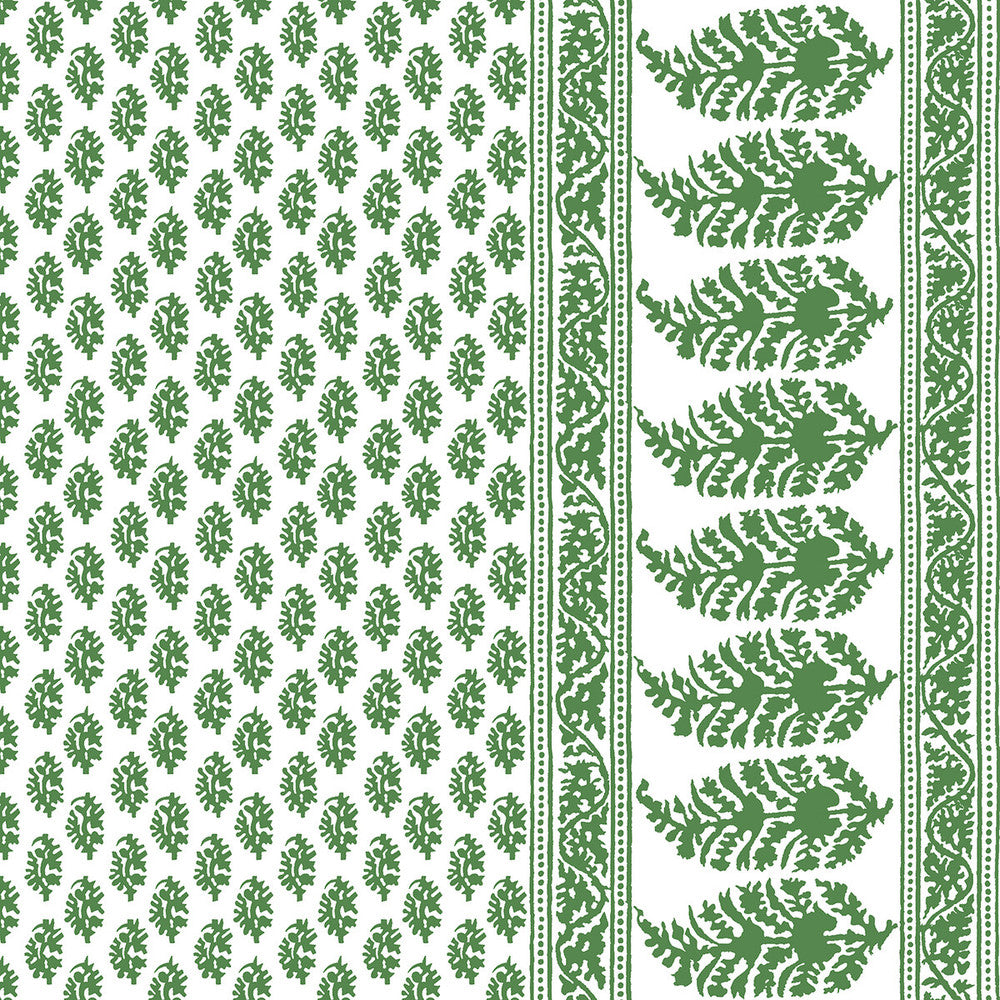 Aravaquita Verde by Gaston Y Daniela Fabric LORENZO CASTILLO V COTTON - 61%;LINEN - 39% Spain MEDIUM Horizontal: 54 and Vertical: 5.7 54 - Fabric Carolina -