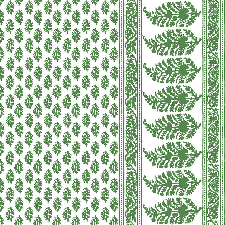 Aravaquita Verde by Gaston Y Daniela Fabric LORENZO CASTILLO V COTTON - 61%;LINEN - 39% Spain MEDIUM Horizontal: 54 and Vertical: 5.7 54 - Fabric Carolina -