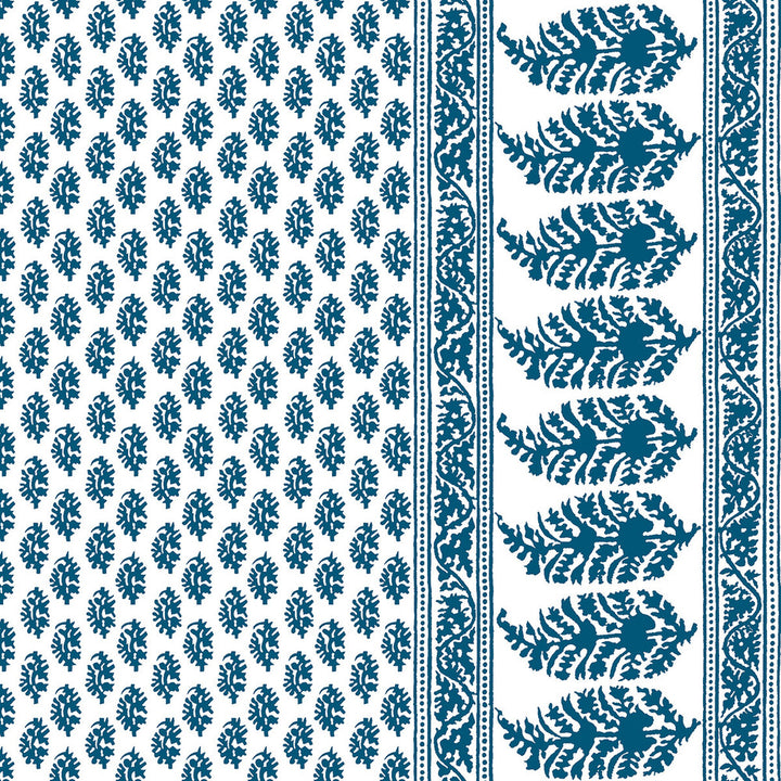 Aravaquita Azul by Gaston Y Daniela Fabric LORENZO CASTILLO V COTTON - 61%;LINEN - 39% Spain MEDIUM Horizontal: 54 and Vertical: 5.7 54 - Fabric Carolina -