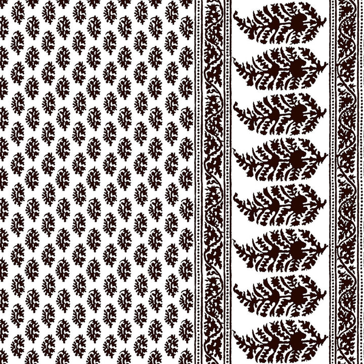 Aravaquita Chocolate by Gaston Y Daniela Fabric LORENZO CASTILLO V COTTON - 61%;LINEN - 39% Spain MEDIUM Horizontal: 54 and Vertical: 5.7 54 - Fabric Carolina -