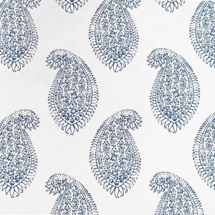Berenguela Azul by Gaston Y Daniela Fabric LORENZO CASTILLO V COTTON - 100% Spain HEAVY Horizontal: 17.72 and Vertical: 21.65 55.11 - Fabric Carolina -