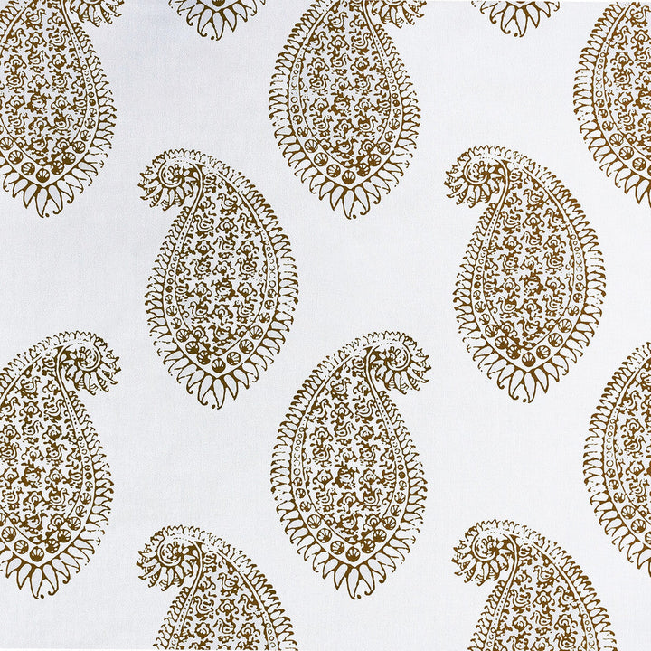 Berenguela Chocolate by Gaston Y Daniela Designer Fabric LORENZO CASTILLO V COTTON - 100% Spain HEAVY Horizontal: 17.72 and Vertical: 21.65 55.11 - Swanky Fabrics -