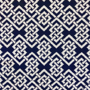 Ephraim Navy by Gaston Y Daniela Fabric