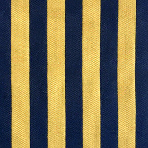 Benjamin Amarillo/Navy by Gaston Y Daniela Fabric