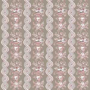 Pilara Gris by Gaston Y Daniela Fabric