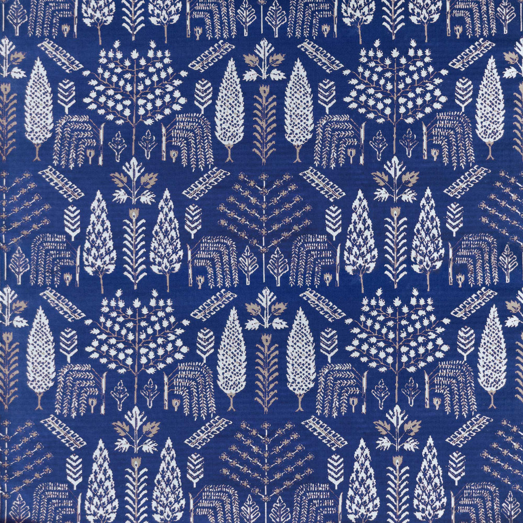 Octubre - Azul By Gaston Y Daniela Fabric
