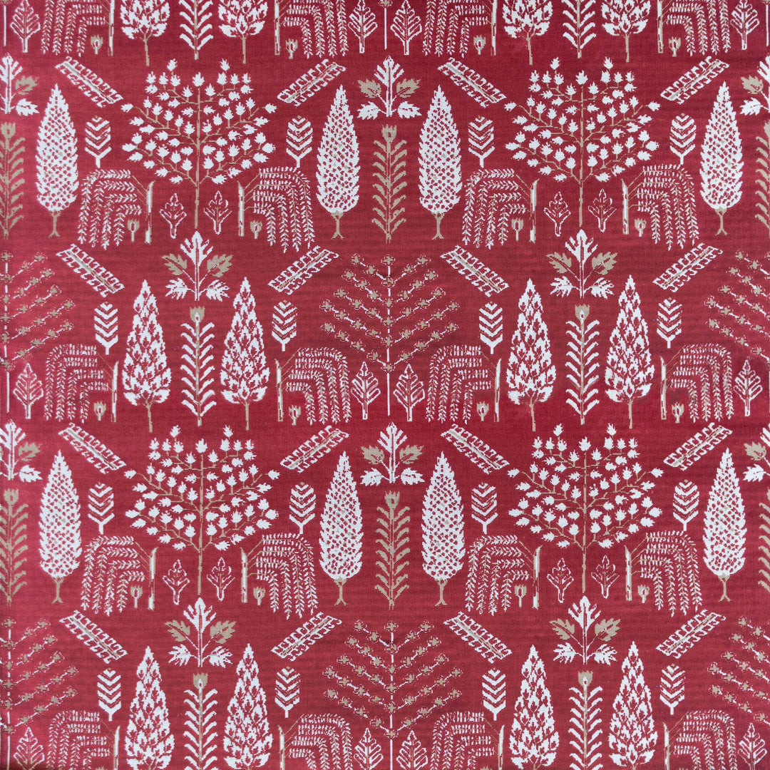 Octubre - Rojo By Gaston Y Daniela Fabric