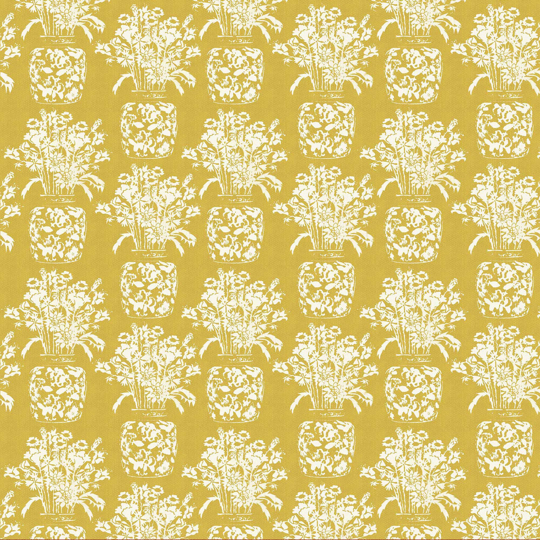Hora Espejo - Amarillo By Gaston Y Daniela Fabric
