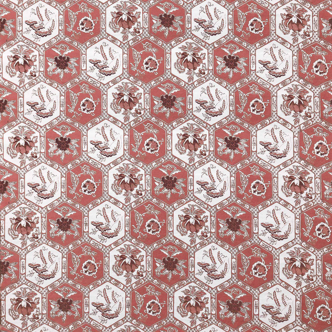 Decameron - Rojo By Gaston Y Daniela Fabric