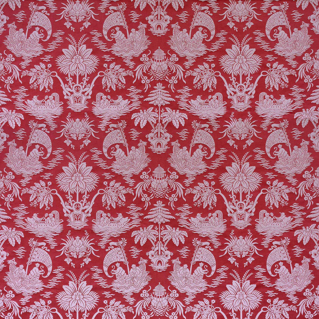 Guangxu - Rojo By Gaston Y Daniela Fabric
