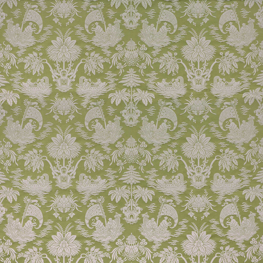 Guangxu - Verde By Gaston Y Daniela Fabric
