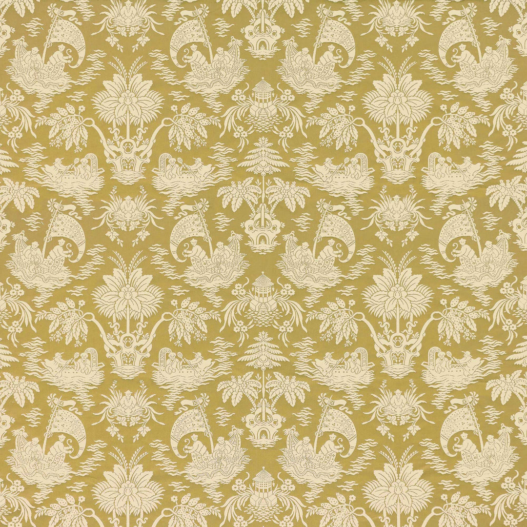 Guangxu - Amarillo By Gaston Y Daniela Fabric