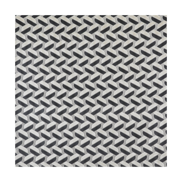 Juanin Crudo/Antracita by Gaston Y Daniela Designer Fabric LORENZO CASTILLO III VISCOSE - 56%;POLYESTER - 44% Belgium HEAVY Horizontal: 3.5 and Vertical: 4.75 55 - Swanky Fabrics -