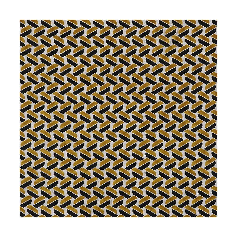 Juanin Onyx/Oro by Gaston Y Daniela Fabric LORENZO CASTILLO III VISCOSE - 56%;POLYESTER - 44% Belgium HEAVY Horizontal: 3.5 and Vertical: 4.75 55 - Fabric Carolina -