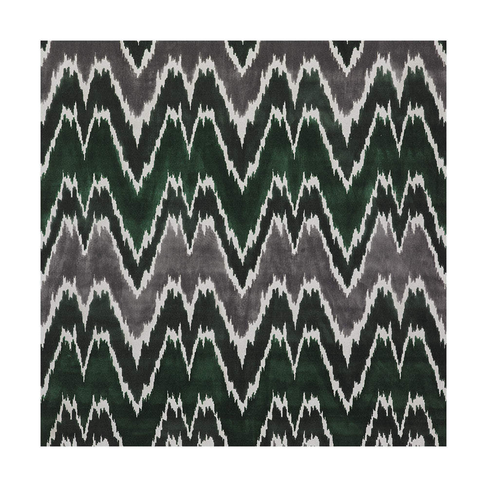 Alejandro Verde/Gris by Gaston Y Daniela Fabric LORENZO CASTILLO III VISCOSE - 56%;POLYESTER - 44% Belgium HEAVY Horizontal: 13.75 and Vertical: 28.25 55 - Fabric Carolina -