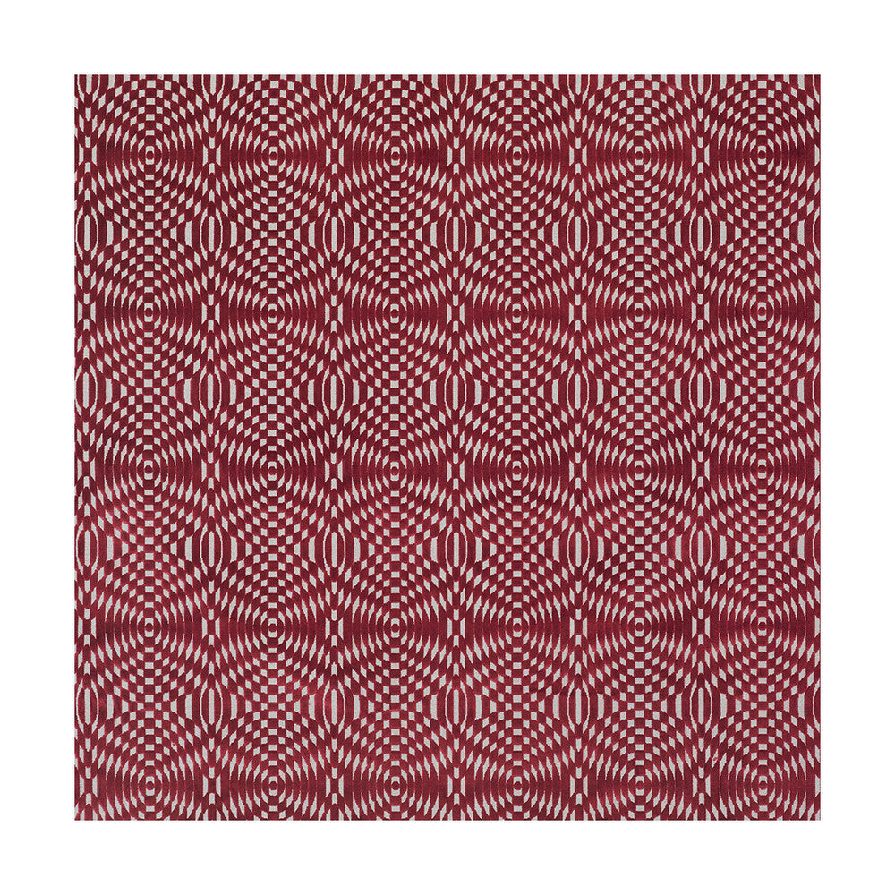 Carlinos Rojo by Gaston Y Daniela Fabric LORENZO CASTILLO III VISCOSE - 75%;POLYESTER - 25% Belgium HEAVY Horizontal: 7 and Vertical: 8.75 55 - Fabric Carolina -