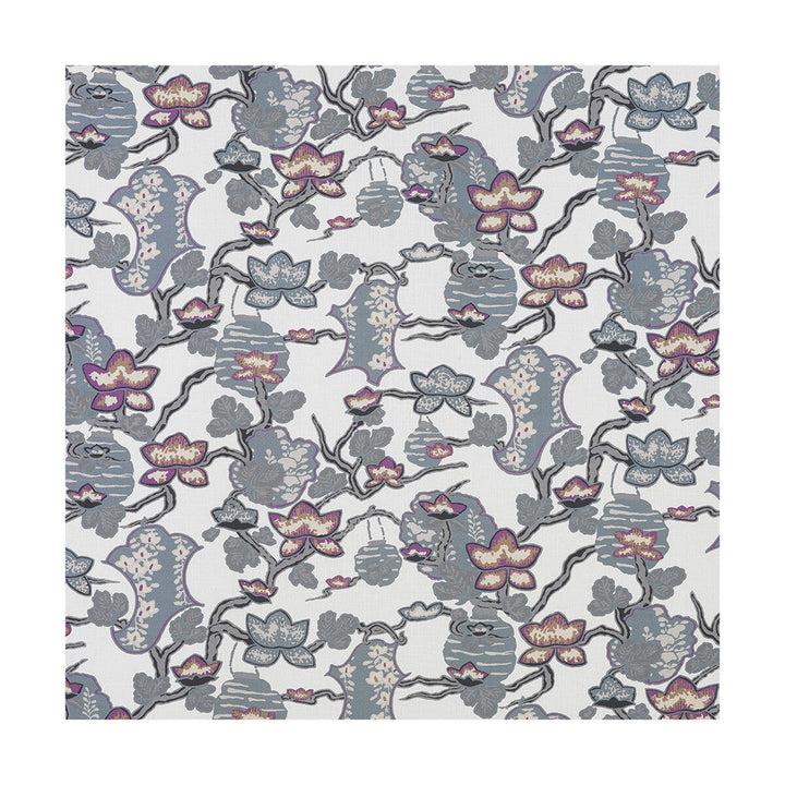 Maria Cobalto/Lavanda by Gaston Y Daniela Fabric Gaston Y Daniela Fabric Maria Cobalto/LavandaFabric LORENZO CASTILLO III VISCOSE - 60%;LINEN - 30%;COTTON - 10% Spain </p><p>Repeat: H: 27, V: 26.25 55 - Fabric Carolina -
