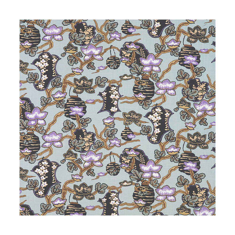 Maria Fondo Agua/Lavanda by Gaston Y Daniela Fabric LORENZO CASTILLO III VISCOSE - 60%;LINEN - 30%;COTTON - 10% Spain HEAVY Horizontal: 27 and Vertical: 26.25 55 - Fabric Carolina -