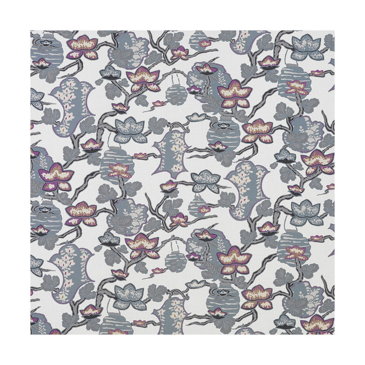 Maria Cobalto/Lavanda by Gaston Y Daniela Fabric LORENZO CASTILLO III VISCOSE - 60%;LINEN - 30%;COTTON - 10% Spain HEAVY Horizontal: 27 and Vertical: 26.25 55 - Fabric Carolina -