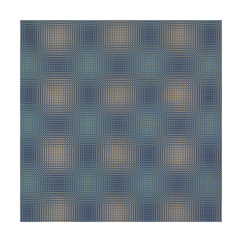 Alella Azul/Plata by Gaston Y Daniela Fabric LORENZO CASTILLO III POLYESTER - 57%;VISCOSE - 43% Belgium HEAVY Horizontal: 13.75 and Vertical: 12.5 55 - Fabric Carolina -