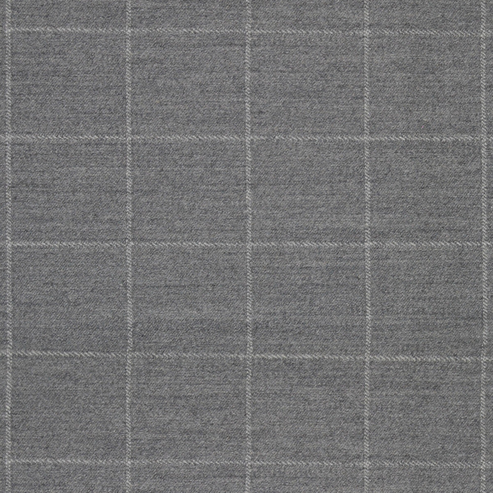 Rascafria Gris by Gaston Y Daniela Designer Fabric LORENZO CASTILLO IV WOOL - 92%;NYLON - 8% Italy HEAVY Horizontal: 1.77 and Vertical: 2.17 55 - Swanky Fabrics -
