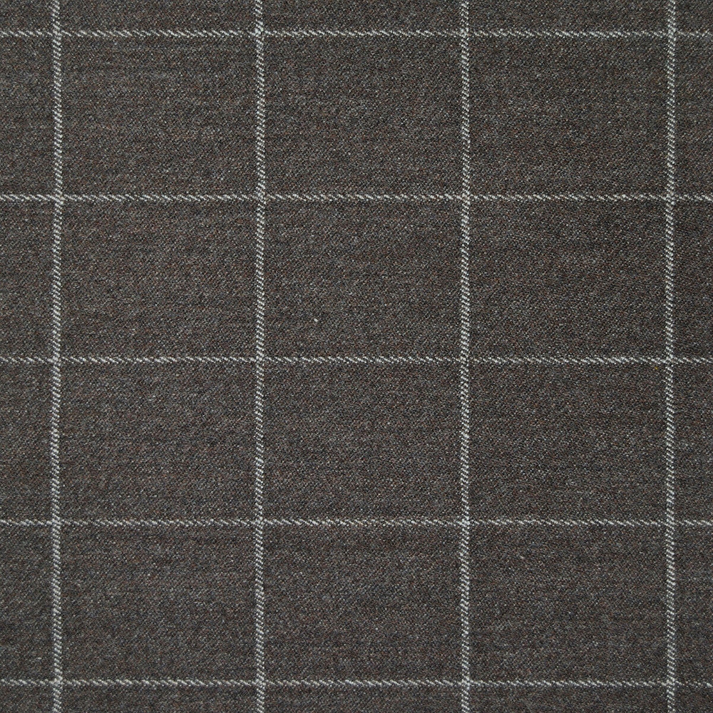 Rascafria Chocolate by Gaston Y Daniela Designer Fabric LORENZO CASTILLO IV WOOL - 92%;NYLON - 8% Italy HEAVY Horizontal: 1.77 and Vertical: 2.17 55 - Swanky Fabrics -