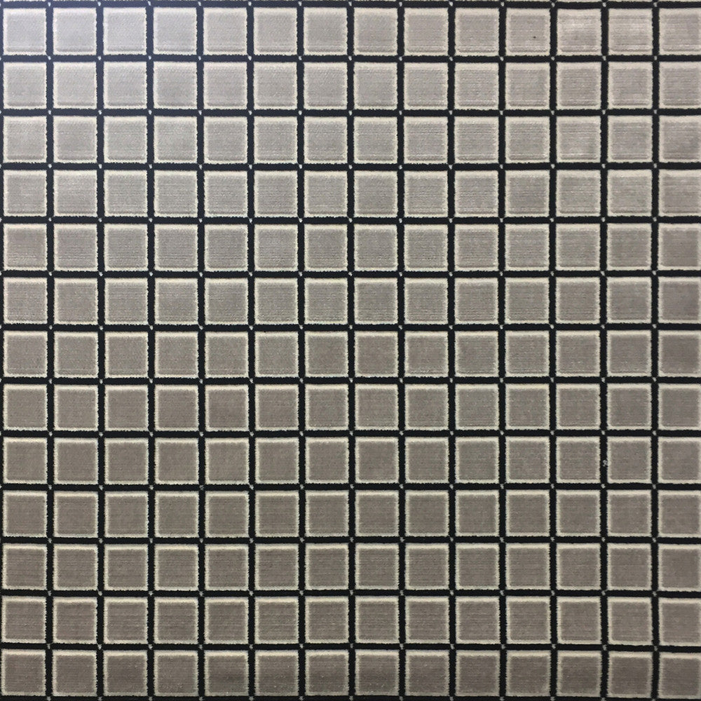 Buitrago Beige/Negro by Gaston Y Daniela Designer Fabric LORENZO CASTILLO IV VISCOSE - 92%;POLYESTER - 8% Belgium HEAVY Horizontal: 1.38 and Vertical: 1.38 54 - Swanky Fabrics -