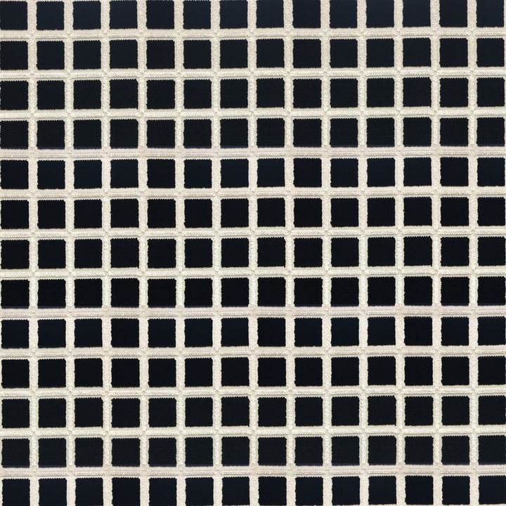 Buitrago Negro/Blanco by Gaston Y Daniela Fabric LORENZO CASTILLO IV VISCOSE - 92%;POLYESTER - 8% Belgium HEAVY Horizontal: 1.38 and Vertical: 1.38 54 - Fabric Carolina -