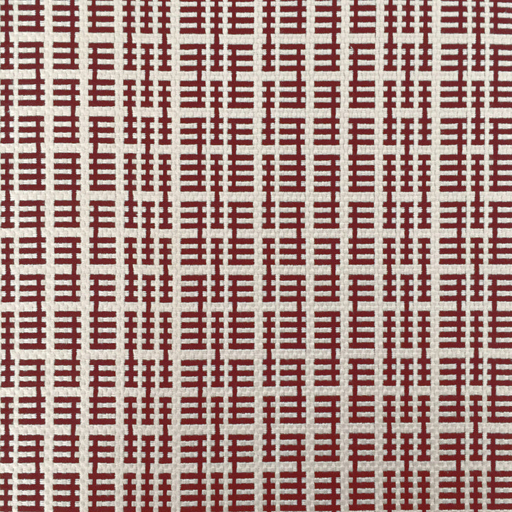 Tiana Rojo by Gaston Y Daniela Designer Fabric LORENZO CASTILLO IV VISCOSE - 66%;COTTON - 18%;POLYESTER - 16% Italy HEAVY Horizontal: 5.32 and Vertical: 2.95 55 - Swanky Fabrics -