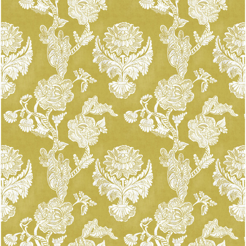 Chitina Amarillo by Gaston Y Daniela Fabric LORENZO CASTILLO IV VISCOSE - 67%;LINEN - 33% Spain MEDIUM Horizontal: 26.87 and Vertical: 26 54 - Fabric Carolina -