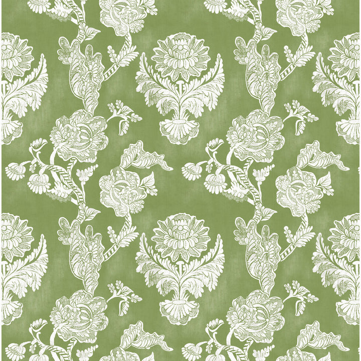 Chitina Verde by Gaston Y Daniela Fabric LORENZO CASTILLO IV VISCOSE - 67%;LINEN - 33% Spain MEDIUM Horizontal: 26.87 and Vertical: 26 54 - Fabric Carolina -