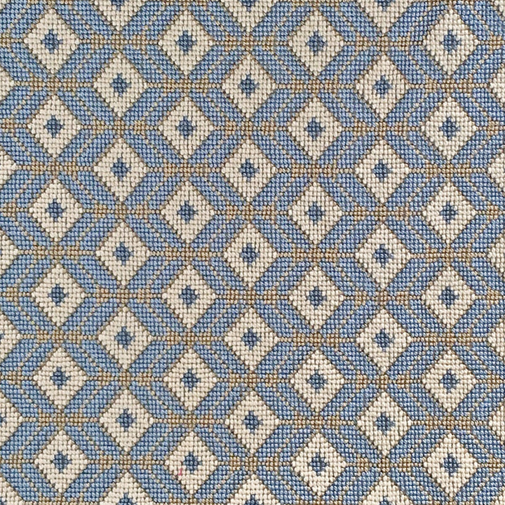 Ricardo Azul by Gaston Y Daniela Fabric LORENZO CASTILLO IV COTTON - 87%;POLYESTER - 13% India HEAVY Horizontal: 2.24 and Vertical: 1.42 55 - Fabric Carolina -