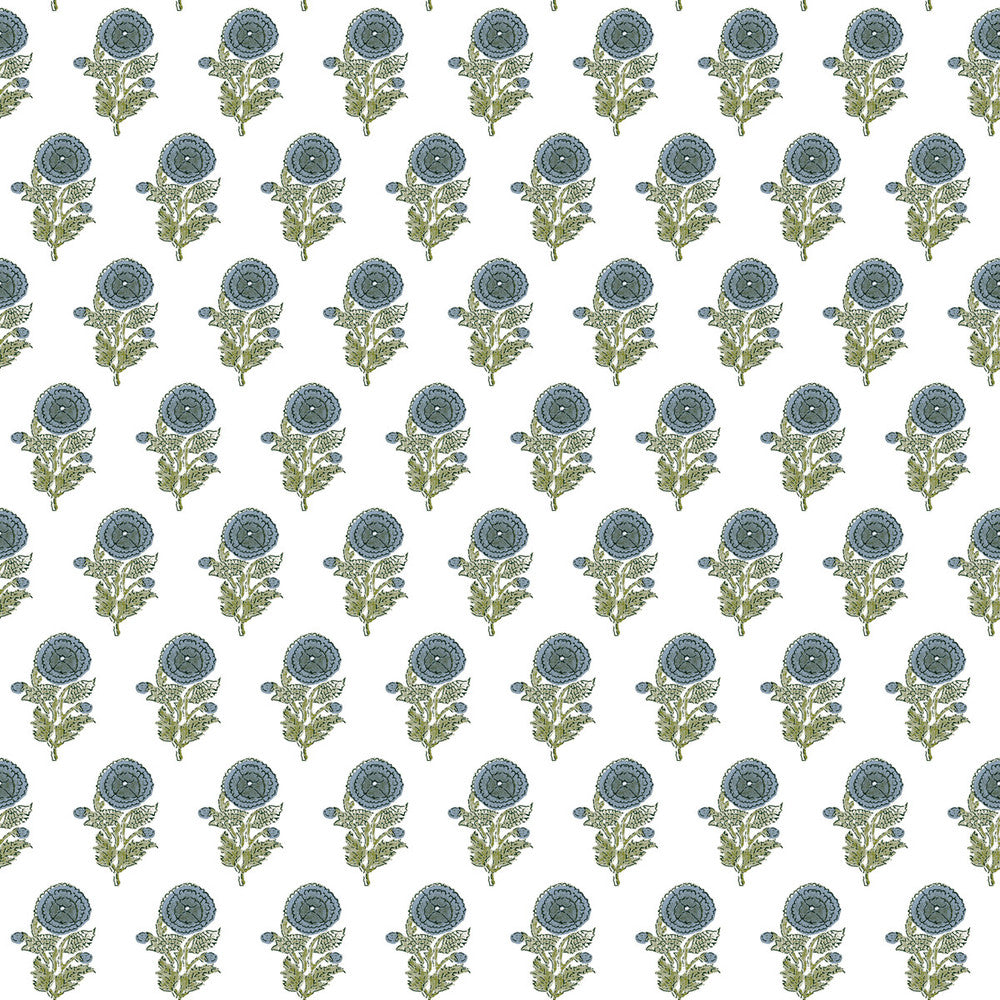 Plasencia Wp Azul by Gaston Y Daniela Wallcovering LORENZO CASTILLO V PAPER - 100% Spain - Horizontal: 0 and Vertical: 10.4 20.8 - Fabric Carolina -