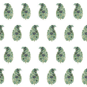 Tarsila Wp Azul/Verde by Gaston Y Daniela Wallcovering