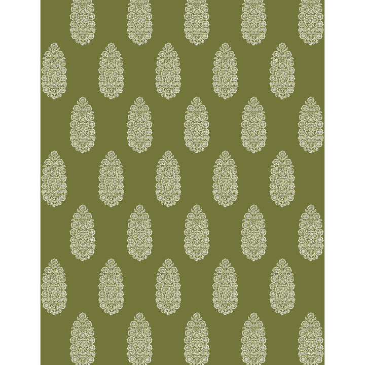 Salobrena Wp Verde by Gaston Y Daniela Wallcovering LORENZO CASTILLO V VINYL - 100% Italy - Horizontal: 0 and Vertical: 20.8 27.5 - Fabric Carolina -