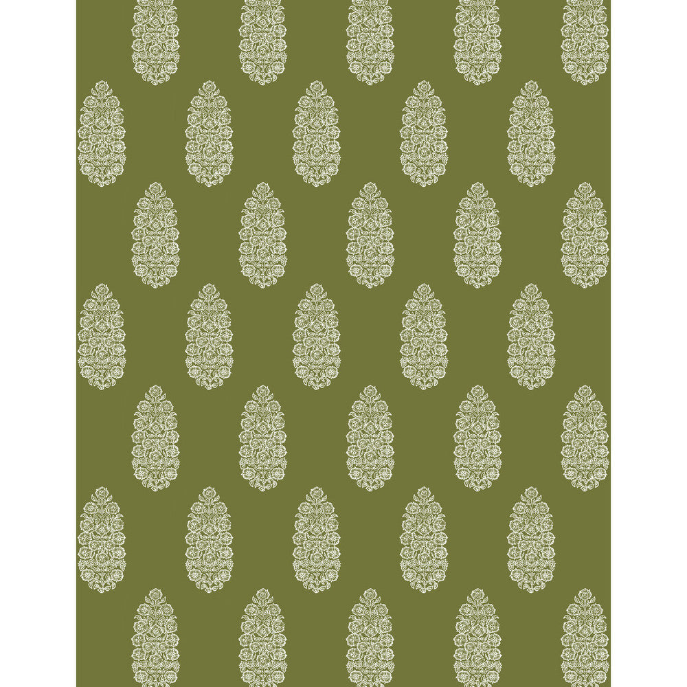 Salobrena Wp Verde by Gaston Y Daniela Designer Wallcovering LORENZO CASTILLO V VINYL - 100% Italy Horizontal: 0 and Vertical: 20.8 27.5 - Swanky Fabrics -