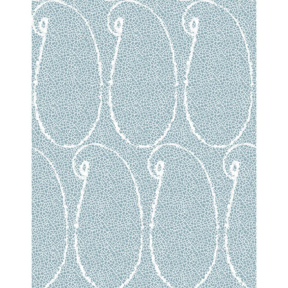 Benacantil Wp Azul by Gaston Y Daniela Designer Wallcovering LORENZO CASTILLO V VINYL - 100% Italy Horizontal: 0 and Vertical: 35.4 27.5 - Swanky Fabrics -