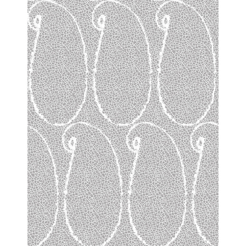 Benacantil Wp Gris by Gaston Y Daniela Wallcovering LORENZO CASTILLO V VINYL - 100% Italy - Horizontal: 0 and Vertical: 35.4 27.5 - Fabric Carolina -
