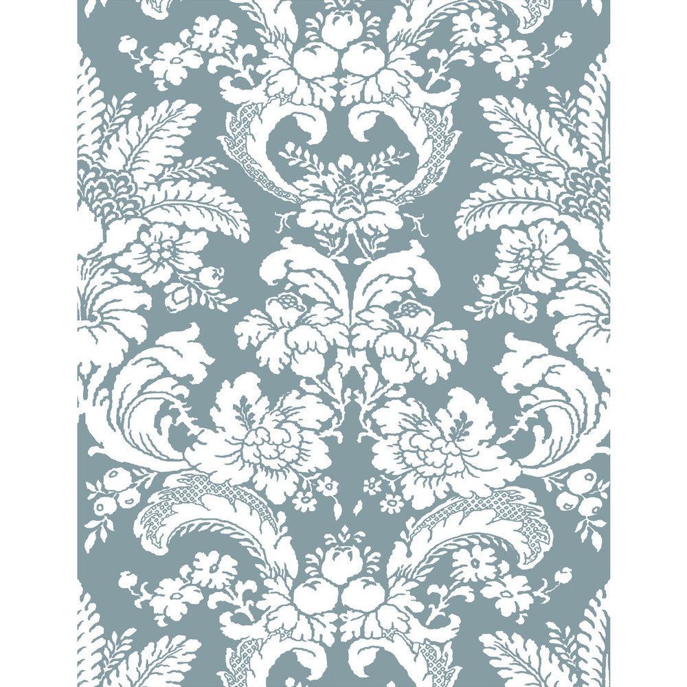 Grajal Wp Azul by Gaston Y Daniela Designer Wallcovering LORENZO CASTILLO V VINYL - 100% Italy - Horizontal: 0 and Vertical: 27.5 27.5 - Swanky Fabrics -