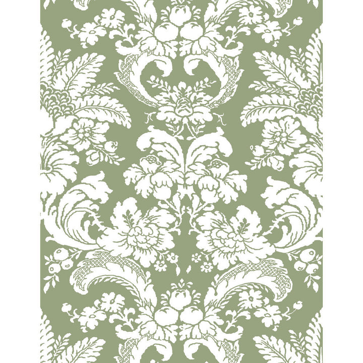 Grajal Wp Verde by Gaston Y Daniela Designer Wallcovering LORENZO CASTILLO V VINYL - 100% Italy - Horizontal: 0 and Vertical: 27.5 27.5 - Swanky Fabrics -