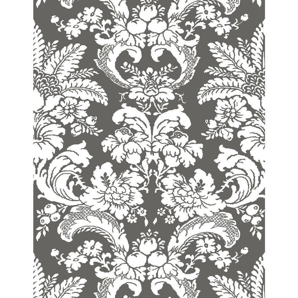 Grajal Wp Gris by Gaston Y Daniela Designer Wallcovering LORENZO CASTILLO V VINYL - 100% Italy Horizontal: 0 and Vertical: 27.5 27.5 - Swanky Fabrics -