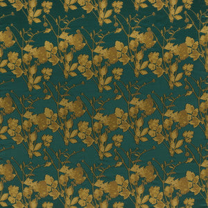 Leaf 2 Evergreen by Marcus William Fabric