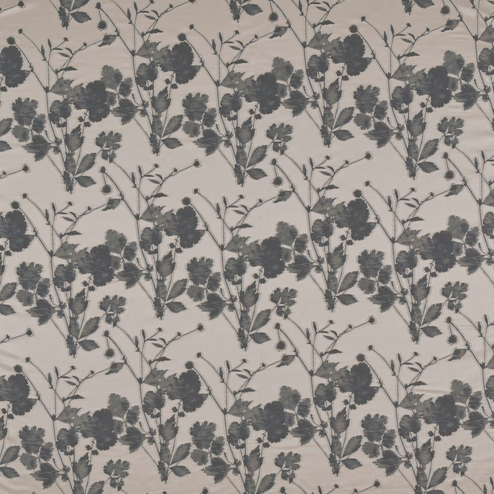 Leaf 3 Granite by Marcus William Fabric KAI/MARCUS WILLIAM BOTANICAL ESCAPE 71%COT 29%POL INDIA Horizontal: 18.875 and Vertical: 17.625 56 in - Fabric Carolina -