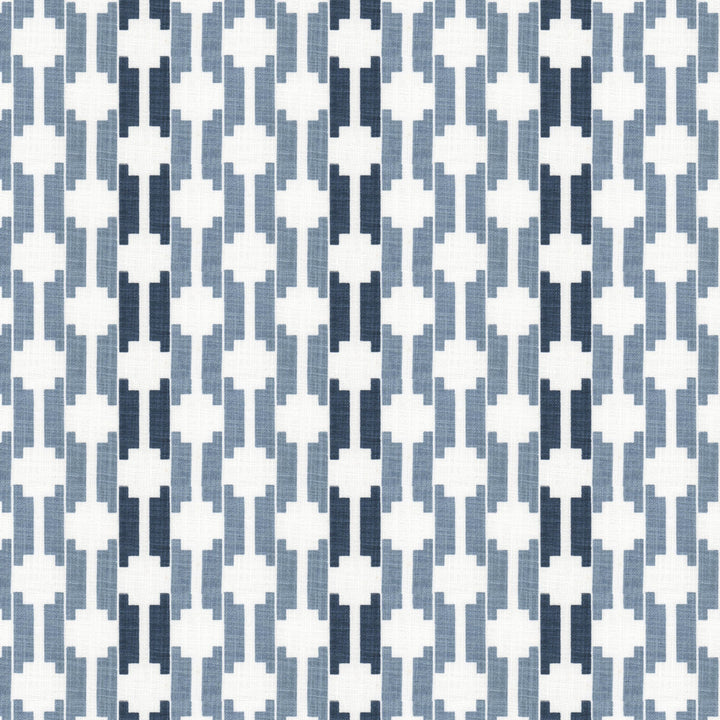 League 2 Denim by Stout Fabric Stout Fabric League 2 DenimFabric RAINBOW LIBRARY POWDER/WEDGEWOOD 100%COT INDIA </p><p>Repeat: H: 5.250, V: 2.750 54 in - Fabric Carolina -