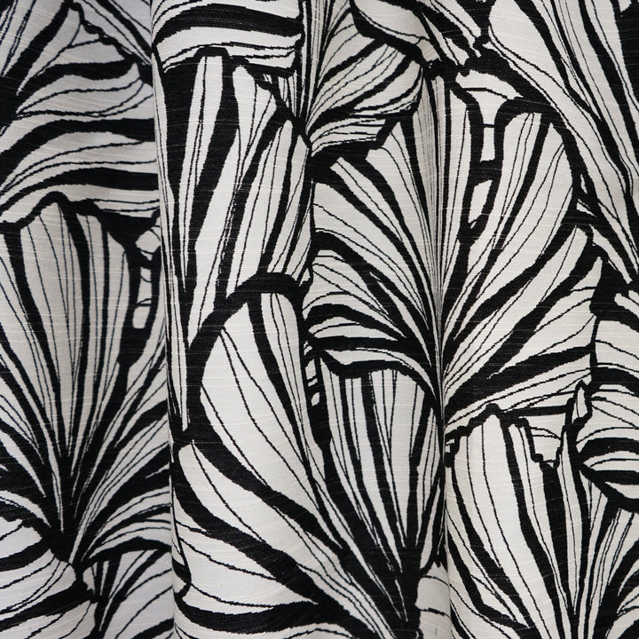 Leaves 98Sj101 by JF Fabric JF Studio 50% Cotton, 41% Polyester, 9% Viscose India Horizontal: 25 and Vertical: 28.625 52 - Fabric Carolina -