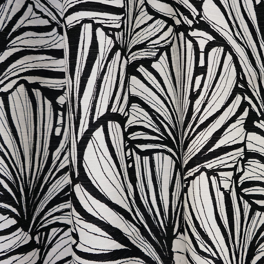 LEAVES 98SJ101 by JF Fabric JF Studio 50% Cotton, 41% Polyester, 9% Viscose India Horizontal: 25 and Vertical: 28.625 52 - Fabric Carolina -